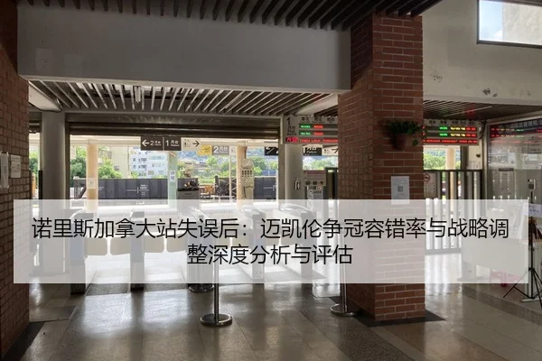 诺里斯加拿大站失误后：迈凯伦争冠容错率与战略调整深度分析与评估